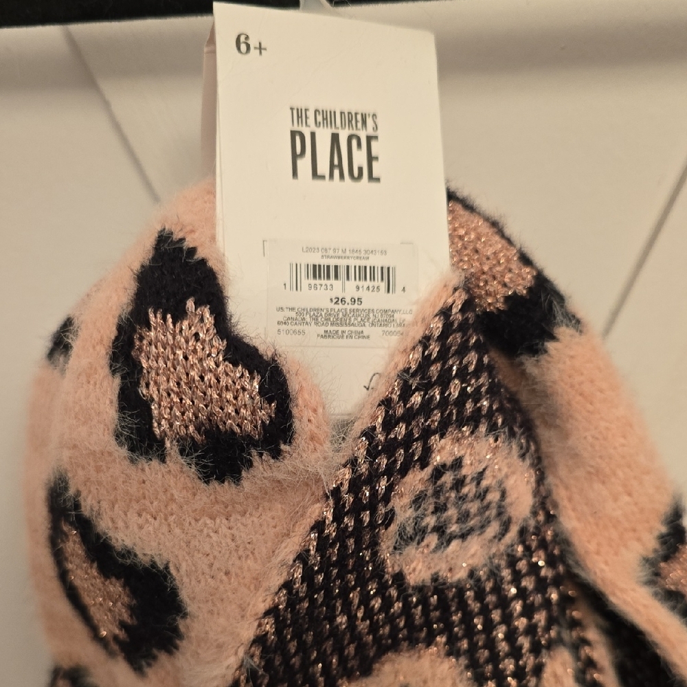 New Winter Set Leopard Hat and INFINITY Scarf Set - Picture 2 of 4